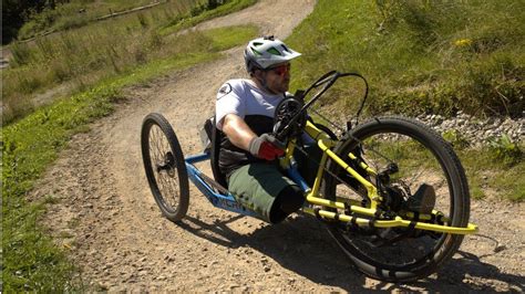 Hand cycling has given me my freedom back - BBC News