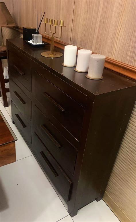 Gmelina Wood Console Cabinet, Furniture & Home Living, Furniture, TV Consoles on Carousell