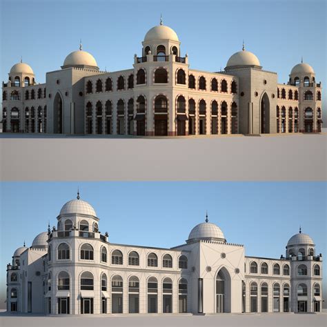 Islamic Architecture 3d Models Free Download - wifasr