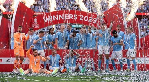 Man City vs Man United, FA Cup Final Highlights: Ilkay Gundogan brace hands City title ...