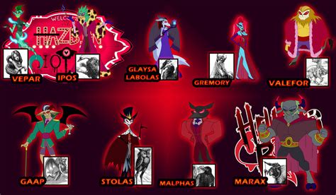 Ars Goetia - Helluva Boss/Hazbin Hotel (Updated) by Moheart7 on DeviantArt