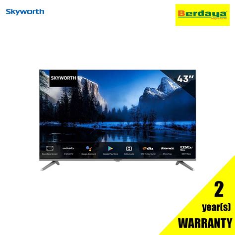 SKYWORTH 43" 43STD6500 HD ANDROID TV | Berdaya