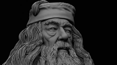 ArtStation - Michael Gambon - Albus Dumbledore - Harry Potter | Resources