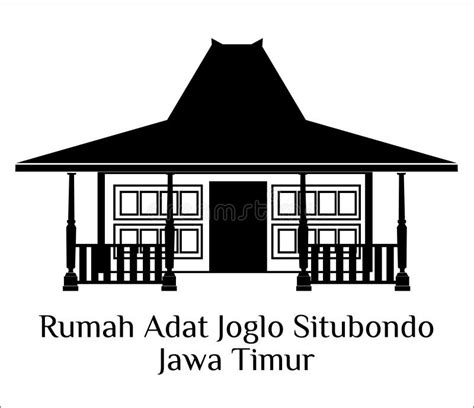 Rumah Adat Minangkabau Sumatra Barat Stock Illustration - Illustration ...