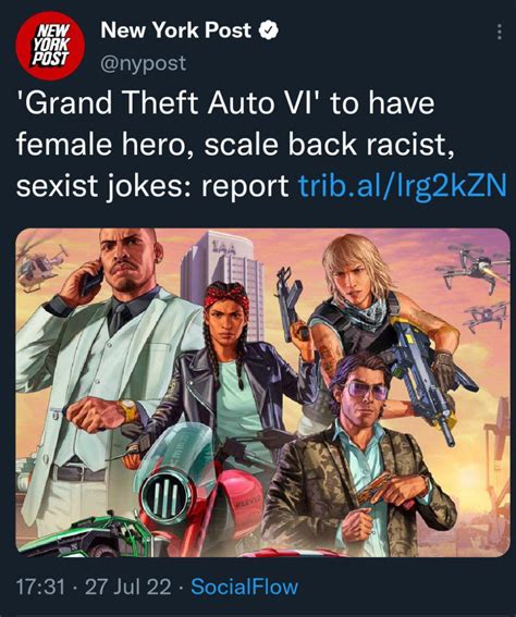 GTA 6 is woke af : r/grandtheftauto