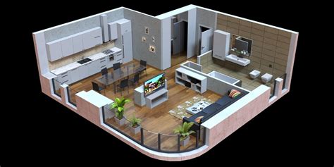 Image result for low poly interior 3d Interior Design, Interior Design ...