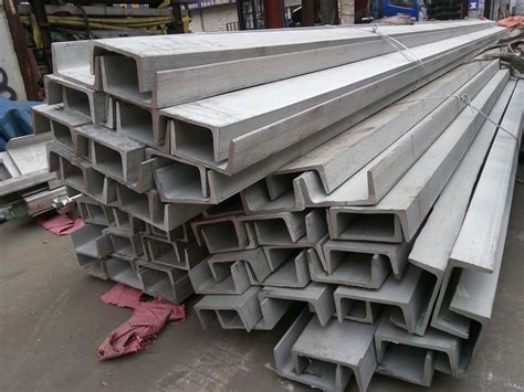 ASTM A36 Hot Rolled Stainless Steel U Channel Black / Bright Surface ...