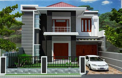 2-Storey Modern Minimalist House Design | Nyoke House Design