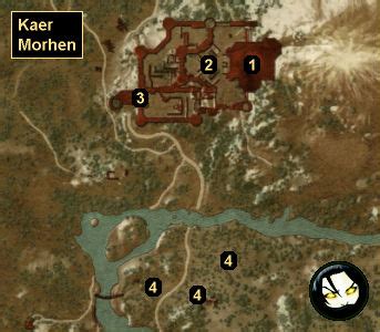 Witcher 3 Kaer Morhen Map - Maps For You