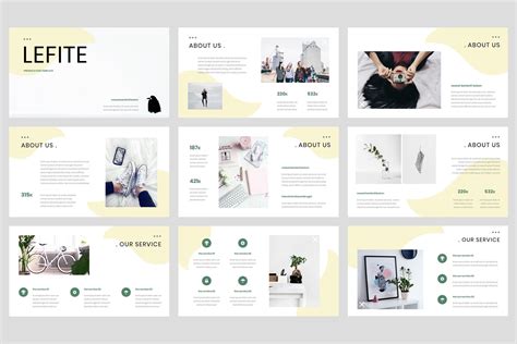 Lefite - Magazine & Creative Google Slides Template By StringLabs ...