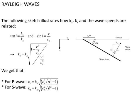 PPT - Earthquake Seismology: Rayleigh waves Love waves Dispersion PowerPoint Presentation - ID ...