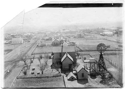 Aerial view of Sweetwater, Texas - The Portal to Texas History