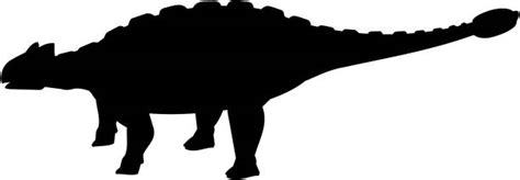 Silhouette Of The Ankylosaurus Illustrations, Royalty-Free Vector Graphics & Clip Art - iStock