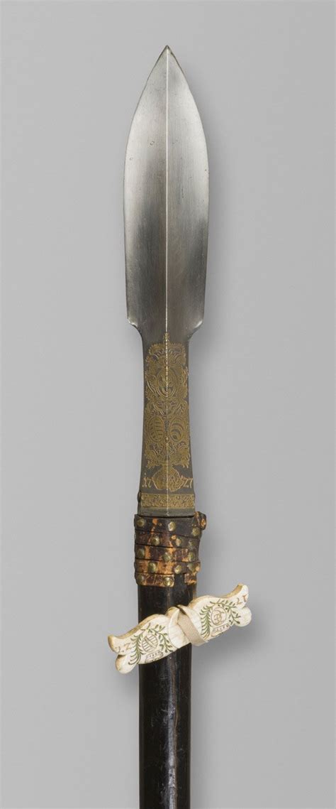 Boar or Bear Spear of Duke Christian of Saxony-Weissenfels and His Entourage Made in Saxony ...