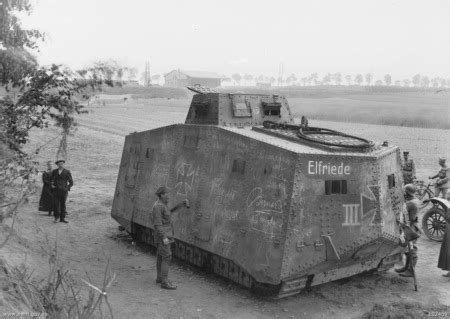 Last of its Kind - Only Remaining German A7V Tank on Display in ...