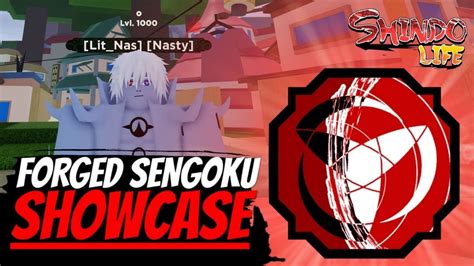 Forged Sengoku Full Showcase en Español | Shindo Life - YouTube