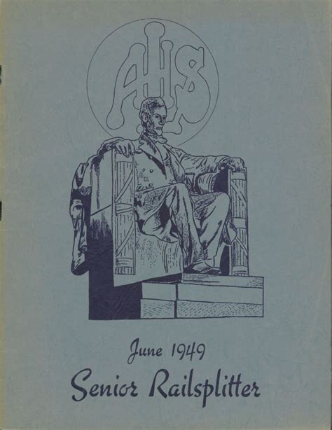 1949 yearbook from Lincoln High School from Des moines, Iowa