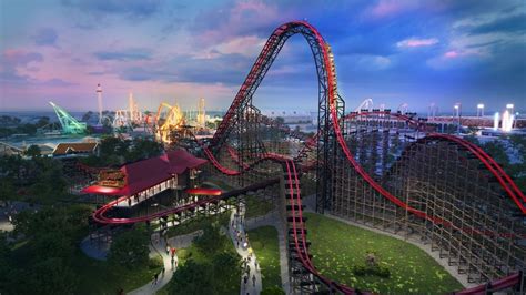 Wildcat's Revenge, a new wood and steel hybrid roller coaster, will ...