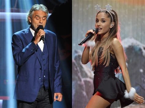 Ariana Grande e Bocelli, il duetto che non ti aspetti | TV Sorrisi e Canzoni