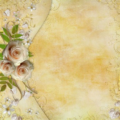 Portrait Wedding Invitation Background Hd - Draw-quack