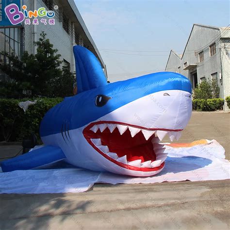 Inflatable shark balloon air shark for advertising Ocean theme inflatable toys-in Inflatable ...