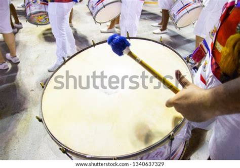 Drum Samba School Da Ilha Marques Stock Photo 1340637329 | Shutterstock