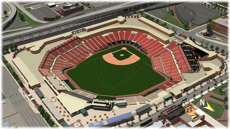 St Louis Cardinals Busch Stadium Map | Paul Smith