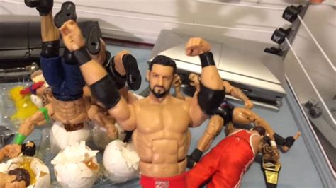 GTS WRESTLING: Flaming Extreme WWE Figure Matches Animation! Mattel Elites PPV Event! - YouTube