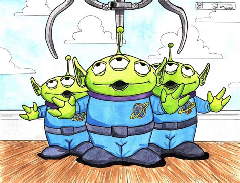 Toy Story Alien Drawing at GetDrawings | Free download