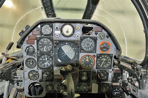 Grumman F11F-1 Tiger BuNo 141853 cockpit instrument panel.… | Flickr