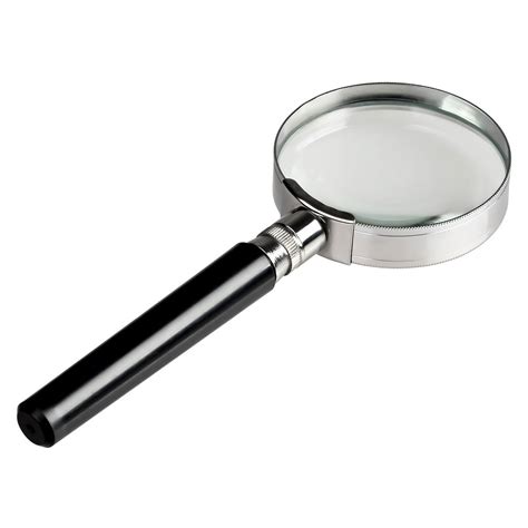 Insten 10X Handheld Magnifier, 2 inches Magnifying Glass for Science, Reading, Inspection, Coins ...