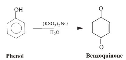 Oxidation of Phenol - Study Page