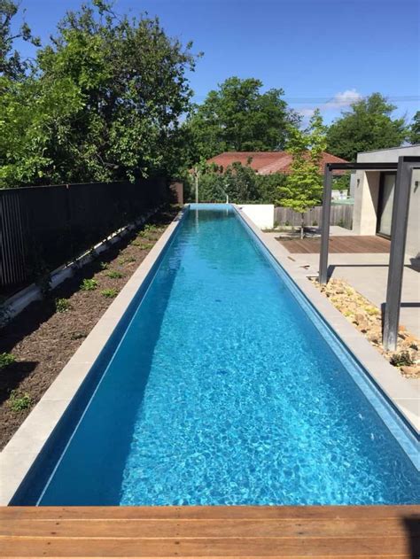 Lap Swimming Pool - Square Kitchen Layout