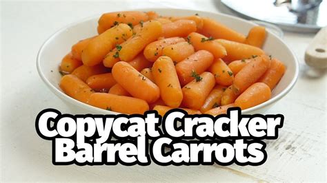 How to Make Copycat Cracker Barrel Carrots | Carrot recipes side dishes ...