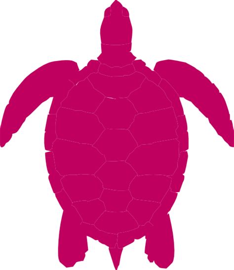 Pink Sea Turtle Clip Art at Clker.com - vector clip art online, royalty free & public domain