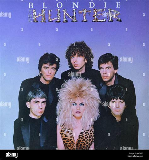 Blondie - The Hunter - Vintage vinyl album cover Stock Photo - Alamy