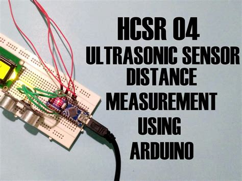 Distance Measurement Using Arduino Ultrasonic Sensor - Hackster.io