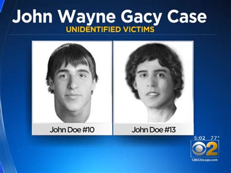 Images of 2 unidentified John Wayne Gacy victims released - CBS News