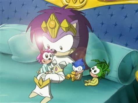 Sonic Undergound Queen Aleena And Her Childeran by Darkramiess on DeviantArt