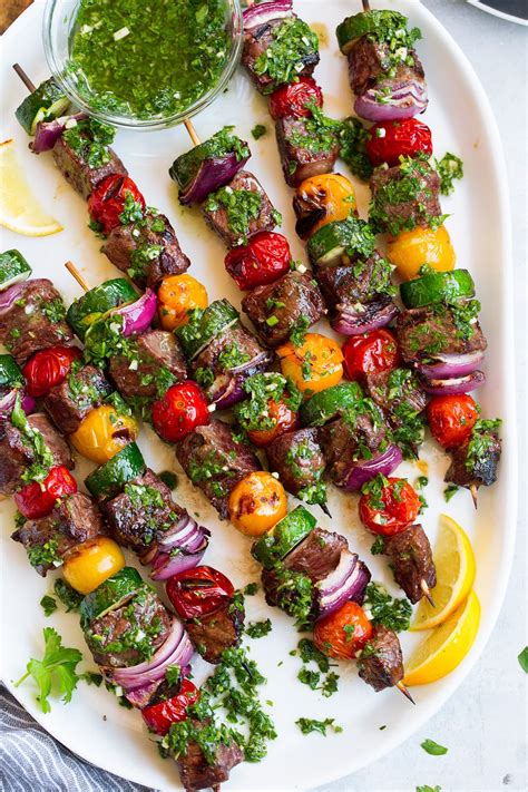 Steak Kebabs with Chimichurri | Cooking Classy | Bloglovin’