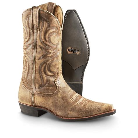 Men's Dingo® Wyldwood Western Boots, Tan - 579527, Western & Cowboy Boots at Sportsman's Guide