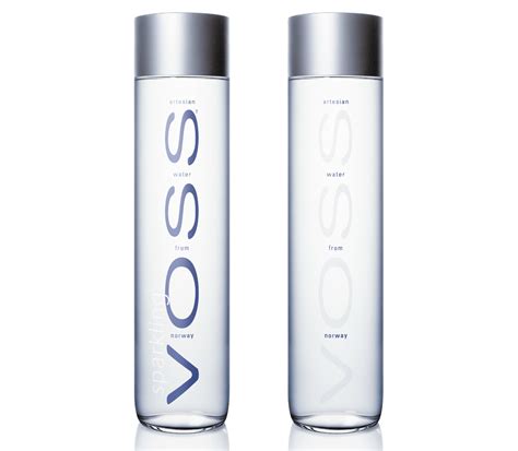 VOSS eau de luxe nature ou gaz 800 ml x 1 – Bouteille Verre | Tom Express