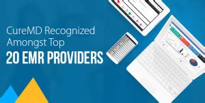 Top 20 EMR Providers - CureMD Blog - Practice Smarter