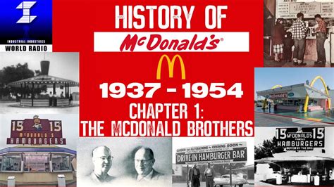 History of McDonald’s 1937-1954 | Documentary: Chapter 1 - The McDonald ...