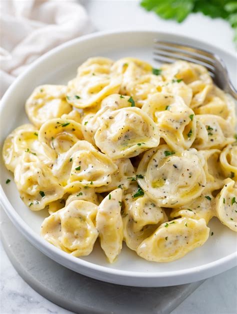 Four Cheese Tortellini Sauce Recipe | Deporecipe.co