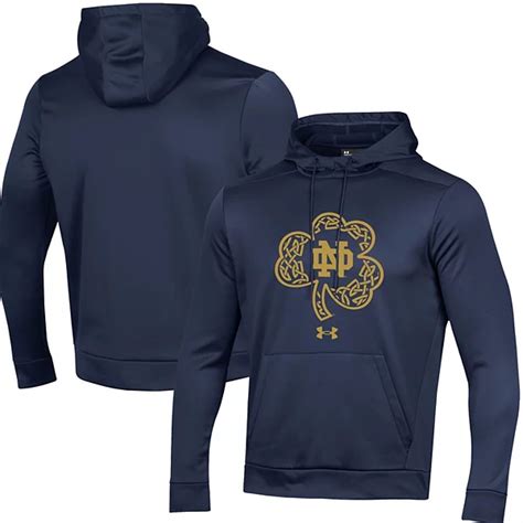 Men's Under Armour Navy Notre Dame Fighting Irish 2023 Aer Lingus College Football Classic ...