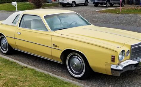 First Year Beauty: 1975 Chrysler Cordoba