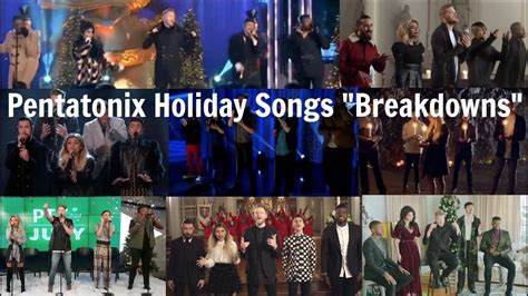 Pentatonix Holiday Songs "Breakdowns" - YouTube