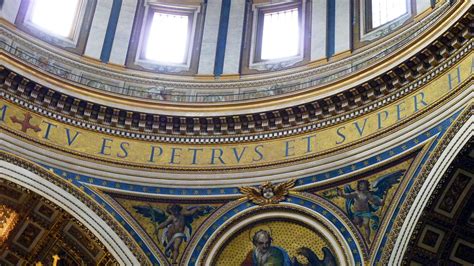 Rome - basilica di san pietro, dome, tu es petrus | damian entwistle | Flickr