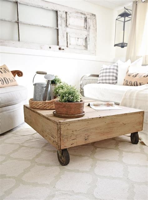 DIY Rustic Coffee Table Ideas and Inspiration | Hunker